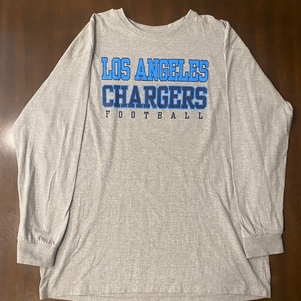 Men's 2XL Fanatics Los Angeles Chargers Long Sleeve Tee